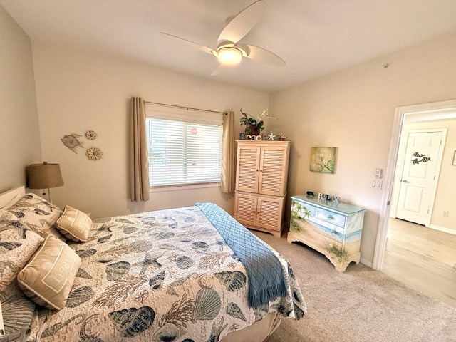 Guest bedroom with armoire and dresser