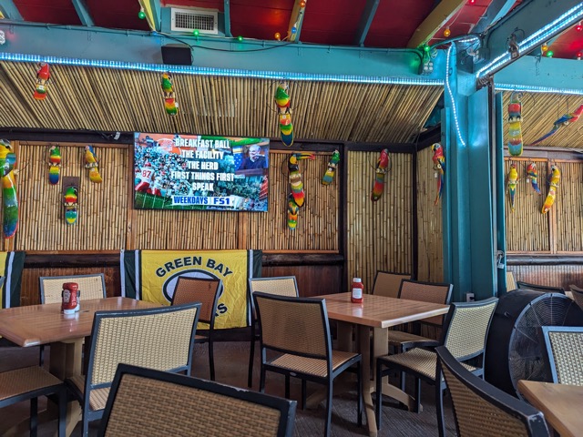 Dining room at Parrot Key Caribbean Grill