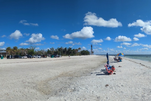 Lighthouse Beach Park on Sanibel Island